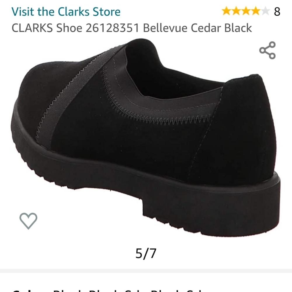 Clarks Bellevue Cedar Size 10W